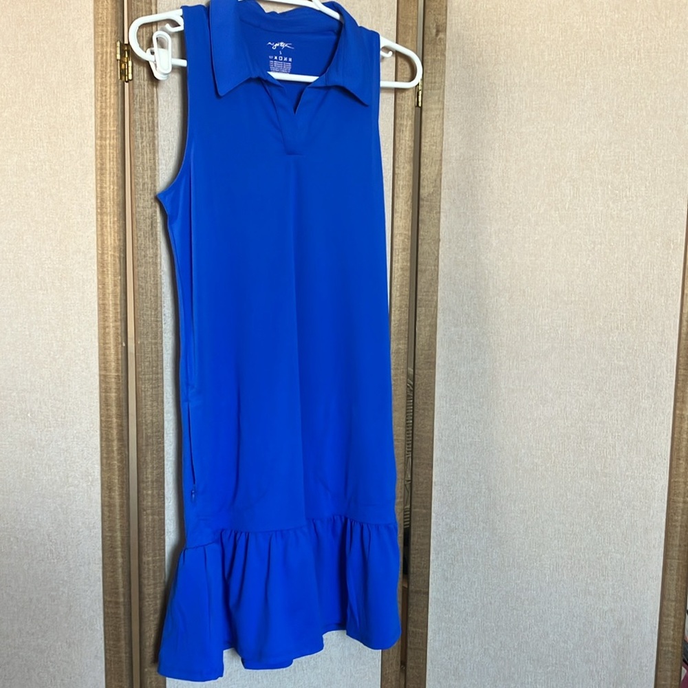 FINAL MARKDOWN Gottex Vibrant Blue Swimwear cover up small